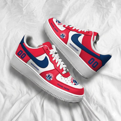 [SLAM DUNK DEAL] NEW CUSTOMIZED NBA28 WWI WASHINGTON WIZARDS AF1 SHOES