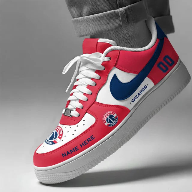 [SLAM DUNK DEAL] NEW CUSTOMIZED NBA28 WWI WASHINGTON WIZARDS AF1 SHOES