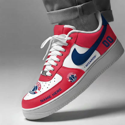 [SLAM DUNK DEAL] NEW CUSTOMIZED NBA28 WWI WASHINGTON WIZARDS AF1 SHOES
