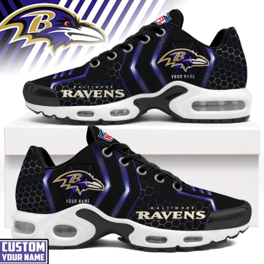 [TOUCHDOWN DEAL] NEW CUSTOMIZED NFL28 BTR BALTIMORE RAVENS AIR MAX PLUS SNEAKERS