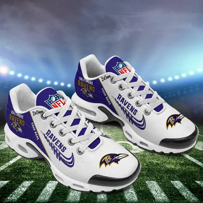 [TOUCHDOWN DEAL] NEW CUSTOMIZED NFL28 BTR BALTIMORE RAVENS AIR MAX PLUS SNEAKERS