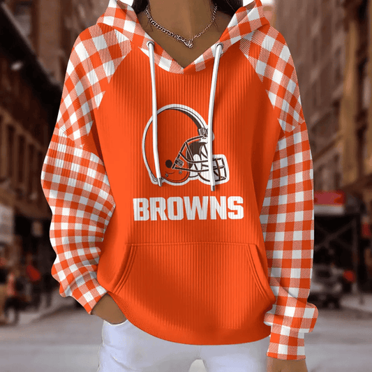[TOUCHDOWN DEAL] NEW CUSTOMIZED NFL29 CLB CLEVELAND BROWNS RIBBED HOODIE & SWEATSHIRT
