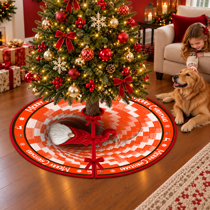 [TOUCHDOWN DEAL] NEW CUSTOMIZED NFL29 CLB THE BROWNS CHRISTMAS TREE SKIRT