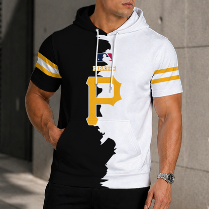 [HOMERUN DEAL] NEW CUSTOMIZED MLB29 PHP PITTSBURGH PIRATES SHORT SLEEVE HOODIE
