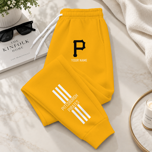 [HOMERUN DEAL] NEW CUSTOMIZED MLB29 PHP PITTSBURGH PIRATES SWEATPANTS