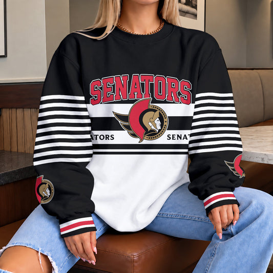 [PUCK DROP DEAL] NEW CUSTOMIZED NHL29 OSN THE SENATORS UNISEX SWEATSHIRT