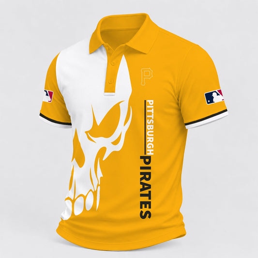 [HOMERUN DEAL] NEW CUSTOMIZED MLB29 PHP PITTSBURGH PIRATES POLO SHIRT