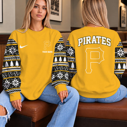 [HOMERUN DEAL] NEW CUSTOMIZED MLB29 PHP THE PIRATES UNISEX SWEATSHIRT