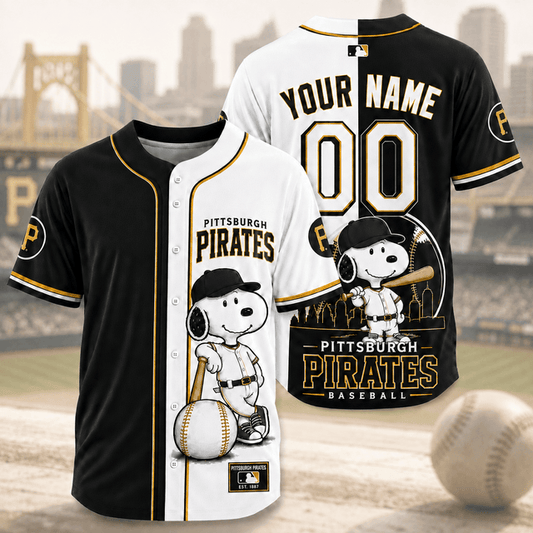 [HOMERUN DEAL] NEW CUSTOMIZED MLB29 PHP PITTSBURGH PIRATES BASEBALL JERSEY