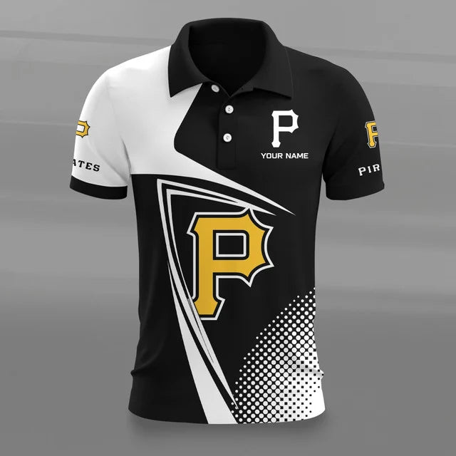 [HOMERUN DEAL] NEW CUSTOMIZED MLB29 PHP PITTSBURGH PIRATES POLO SHIRT