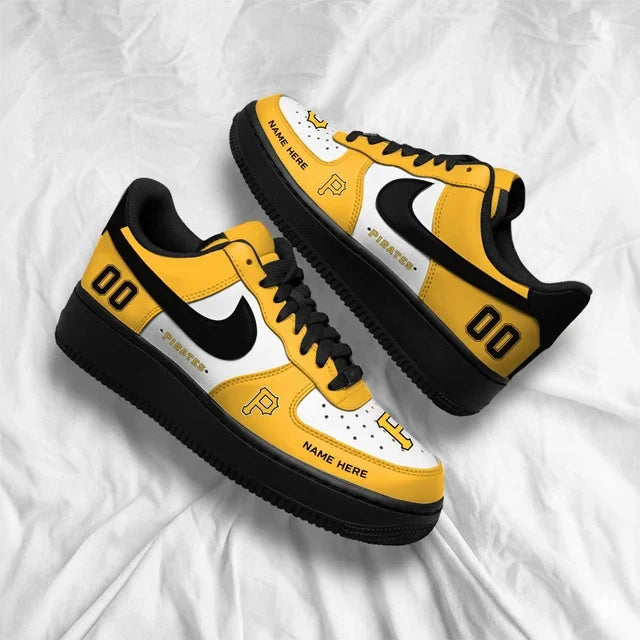 [HOMERUN DEAL] NEW CUSTOMIZED MLB29 PHP PITTSBURGH PIRATES AF1 SHOES