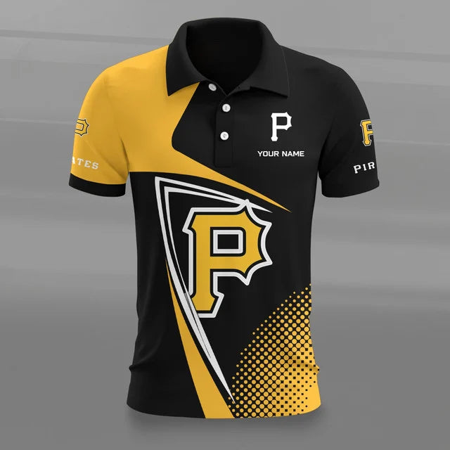 [HOMERUN DEAL] NEW CUSTOMIZED MLB29 PHP PITTSBURGH PIRATES POLO SHIRT
