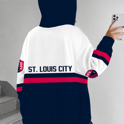 [GOAL DEAL] NEW CUSTOMIZED MLS29 SLC ST. LOUIS CITY SC ZIP HOODIE