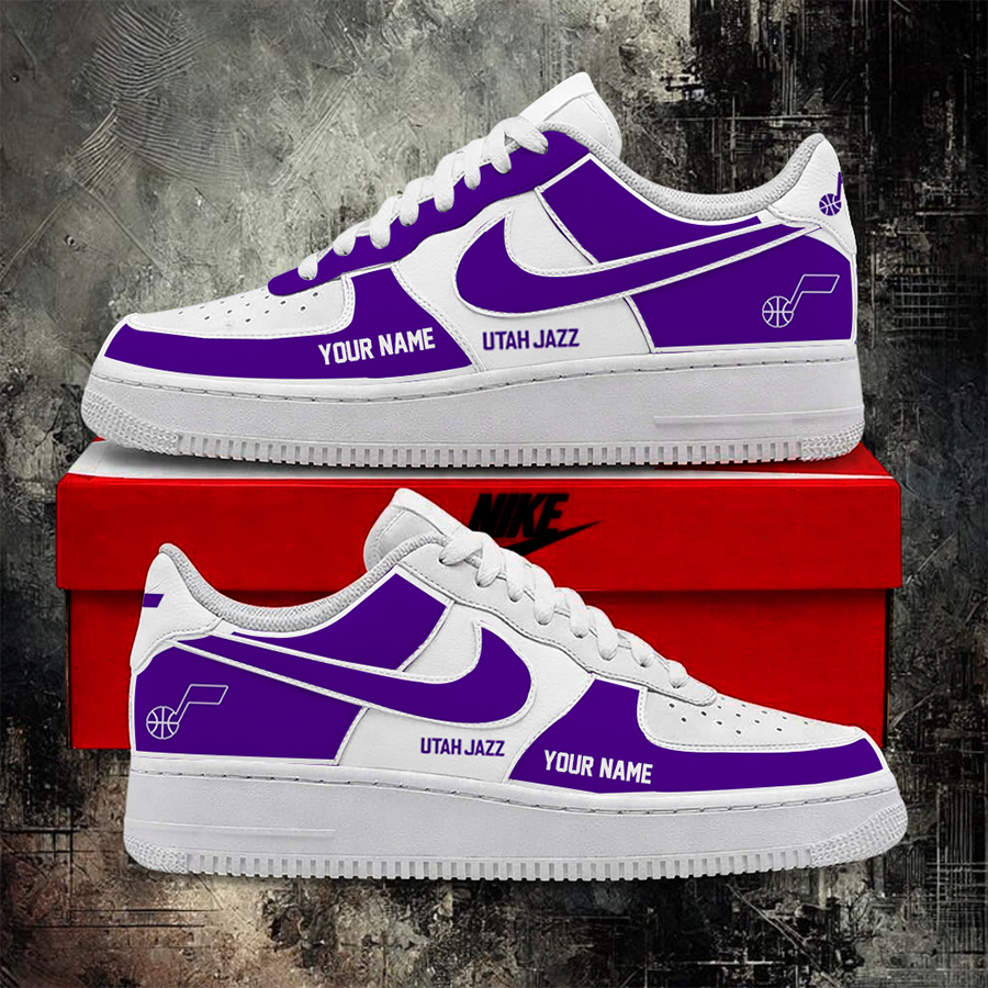 [SLAM DUNK DEAL] NEW CUSTOMIZED NBA29 UJZ UTAH JAZZ AF1 SHOES
