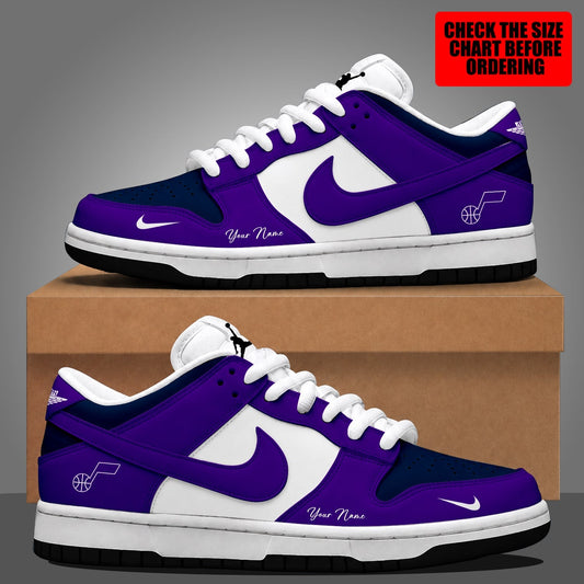 [SLAM DUNK DEAL] NEW CUSTOMIZED NBA29 UJZ UTAH JAZZ DUNK LOW SHOES