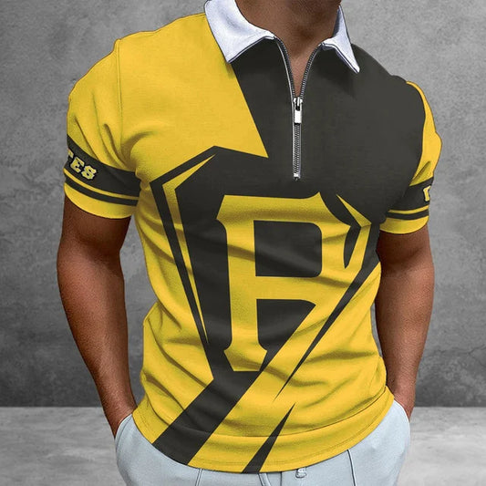 [HOMERUN DEAL] NEW CUSTOMIZED MLB29 PHP PITTSBURGH PIRATES ZIP POLO SHIRT
