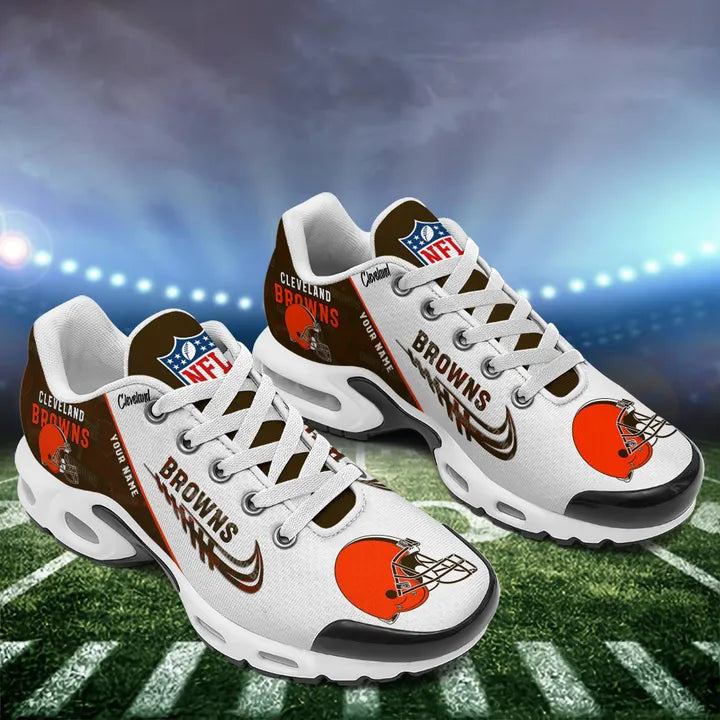 [TOUCHDOWN DEAL] NEW CUSTOMIZED NFL29 CLB CLEVELAND BROWNS AIR MAX PLUS SNEAKERS