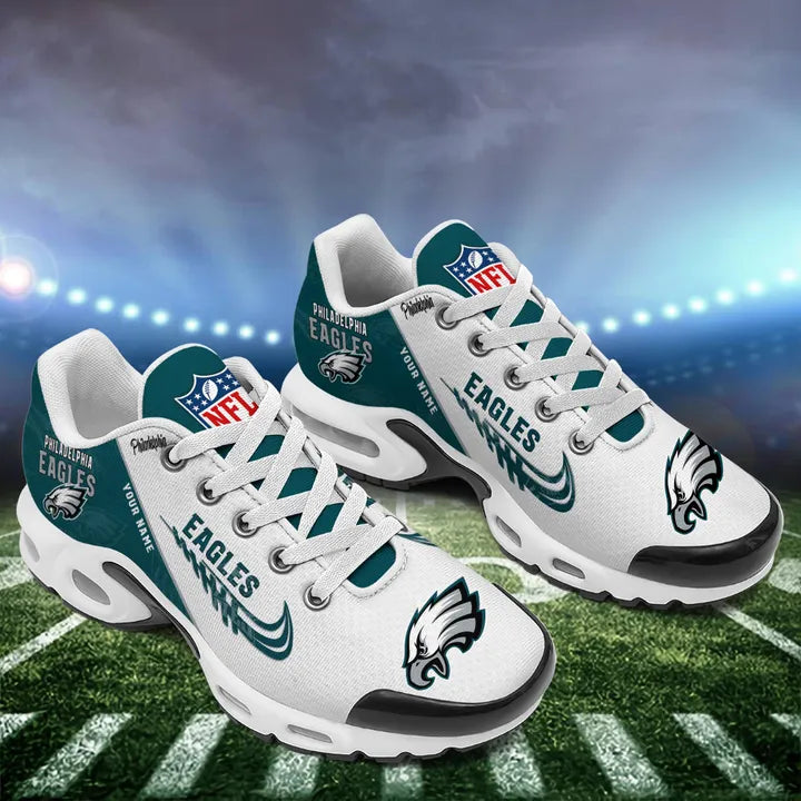 [TOUCHDOWN DEAL] NEW CUSTOMIZED NFL02 PPE PHILADELPHIA EAGLES AIR MAX PLUS SNEAKERS
