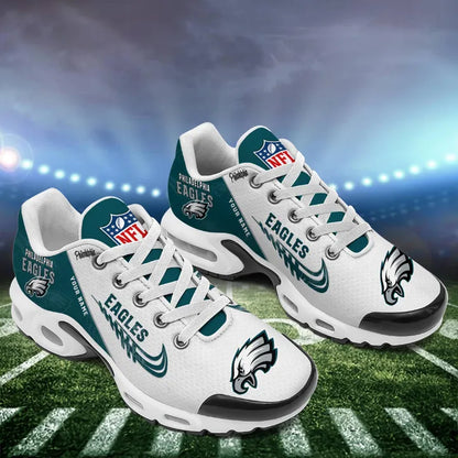 [TOUCHDOWN DEAL] NEW CUSTOMIZED NFL02 PPE PHILADELPHIA EAGLES AIR MAX PLUS SNEAKERS