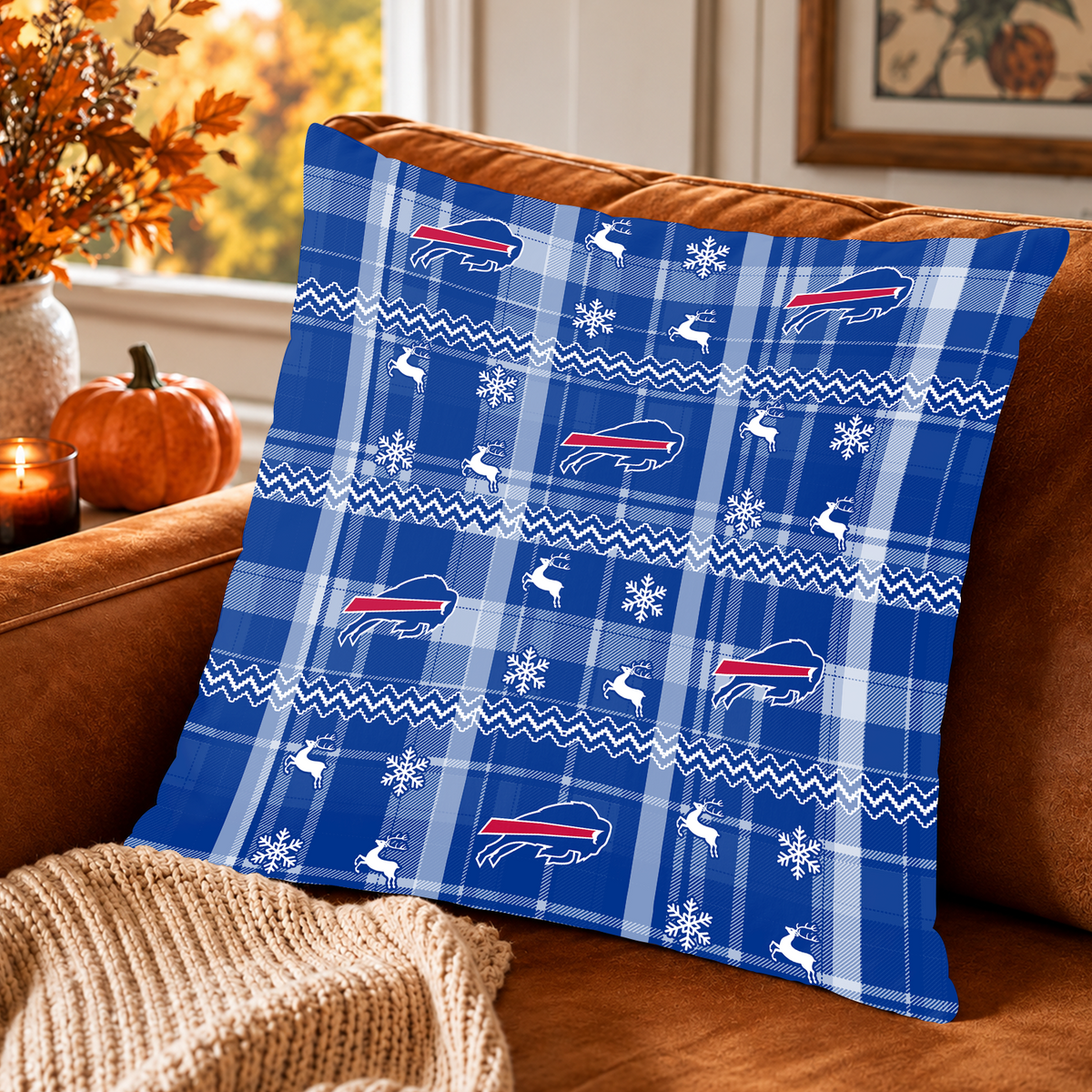 [TOUCHDOWN DEAL] NEW CUSTOMIZED NFL03 BFB THE BILLS ENVELOPE PILLOW CASE