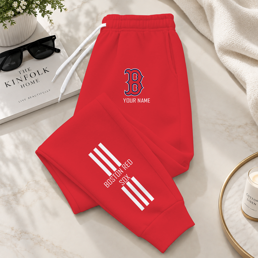 [HOMERUN DEAL] NEW CUSTOMIZED MLB03 BRS BOSTON RED SOX SWEATPANTS