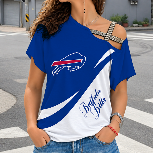 [TOUCHDOWN DEAL] NEW CUSTOMIZED NFL03 BFB BUFFALO BILLS SHOULDER SHIRT