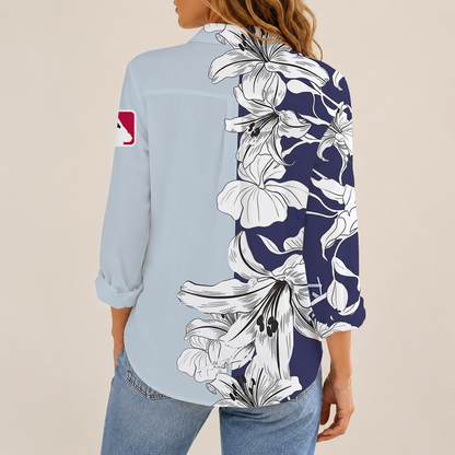 [HOMERUN DEAL] NEW CUSTOMIZED MLB30 COR COLORADO ROCKIES WOMEN CASUAL SHIRT