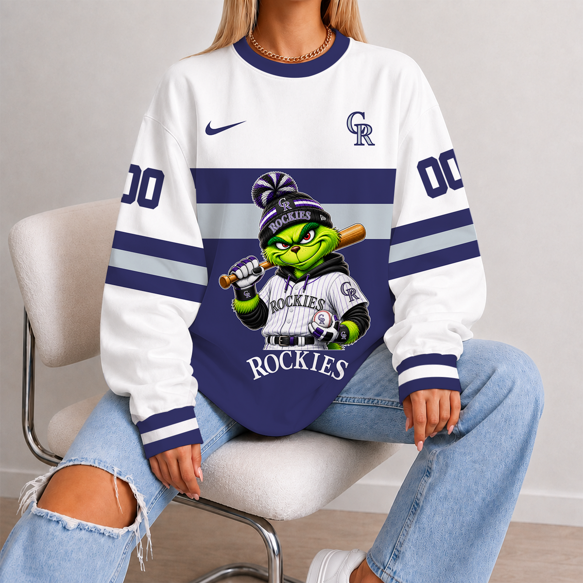 [HOMERUN DEAL] NEW CUSTOMIZED MLB30 COR COLORADO ROCKIES UNISEX SWEATSHIRT