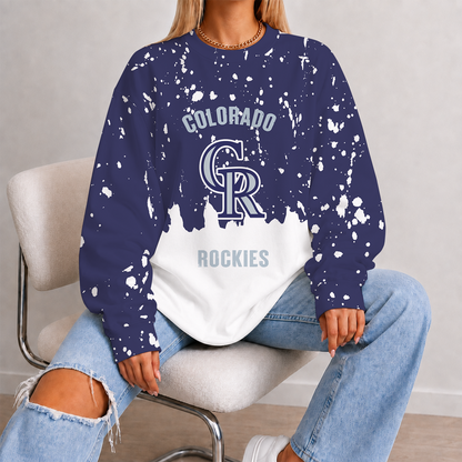 [HOMERUN DEAL] NEW CUSTOMIZED MLB30 COR COLORADO ROCKIES UNISEX SWEATSHIRT