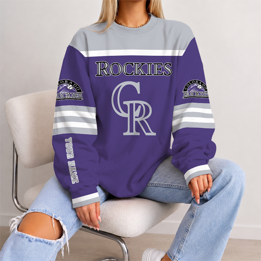 [HOMERUN DEAL] NEW CUSTOMIZED MLB30 COR COLORADO ROCKIES UNISEX SWEATSHIRT
