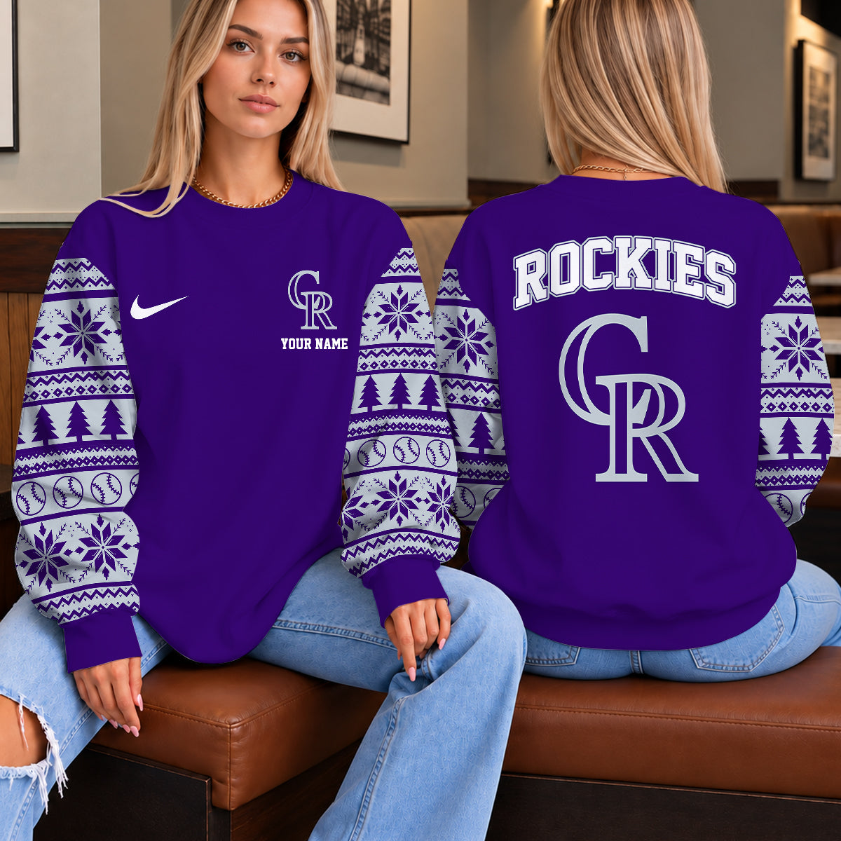 [HOMERUN DEAL] NEW CUSTOMIZED MLB30 COR THE ROCKIES UNISEX SWEATSHIRT