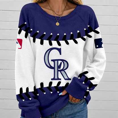 [HOMERUN DEAL] NEW CUSTOMIZED MLB30 COR COLORADO ROCKIES UNISEX SWEATSHIRT