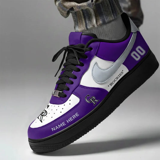 [HOMERUN DEAL] NEW CUSTOMIZED MLB30 COR COLORADO ROCKIES AF1 SHOES