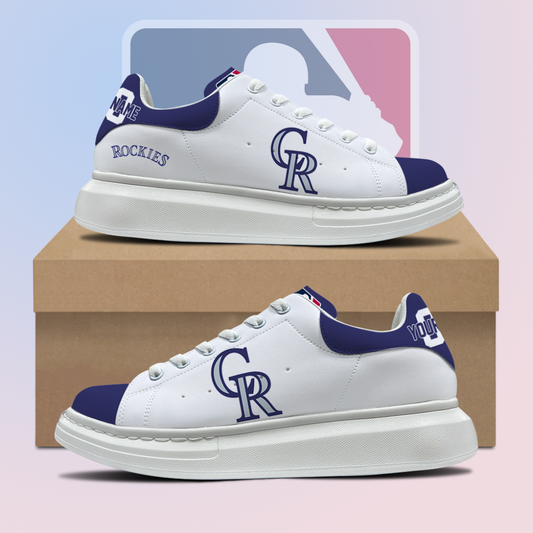 [HOMERUN DEAL] NEW CUSTOMIZED MLB30 COR COLORADO ROCKIES MCQUEEN SHOES
