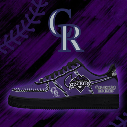 [HOMERUN DEAL] NEW CUSTOMIZED MLB30 COR COLORADO ROCKIES AF1 SHOES