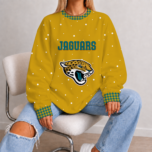 [TOUCHDOWN DEAL] NEW CUSTOMIZED NFL30 JSJ JACKSONVILLE JAGUARS UNISEX SWEATSHIRT
