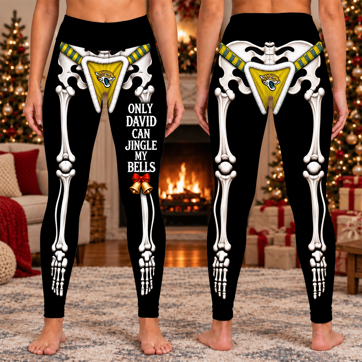 [TOUCHDOWN DEAL] NEW CUSTOMIZED NFL30 JSJ THE JAGUARS FUNNY WAIST-COVERING PANTS