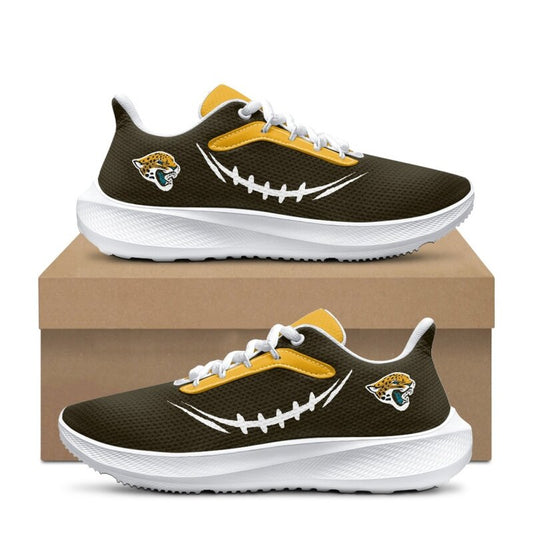 [TOUCHDOWN DEAL] NEW CUSTOMIZED NFL30 JSJ JACKSONVILLE JAGUARS ROAD RUNNING SHOES