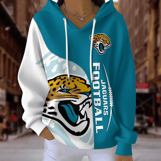 [TOUCHDOWN DEAL] NEW CUSTOMIZED NFL30 JSJ JACKSONVILLE JAGUARS RIBBED HOODIE & SWEATSHIRT