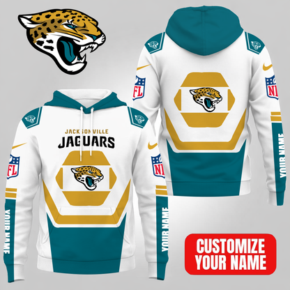 [TOUCHDOWN DEAL] NEW CUSTOMIZED NFL30 JSJ JACKSONVILLE JAGUARS T-SHIRT, HOODIE & ZIP HOODIE