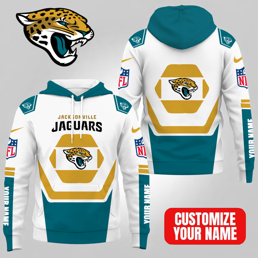 [TOUCHDOWN DEAL] NEW CUSTOMIZED NFL30 JSJ JACKSONVILLE JAGUARS T-SHIRT, HOODIE & ZIP HOODIE