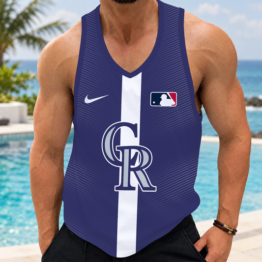 [HOMERUN DEAL] NEW CUSTOMIZED MLB30 COR COLORADO ROCKIES UNISEX TANK TOP