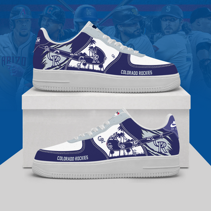 [HOMERUN DEAL] NEW CUSTOMIZED MLB30 COR COLORADO ROCKIES AF1 SHOES