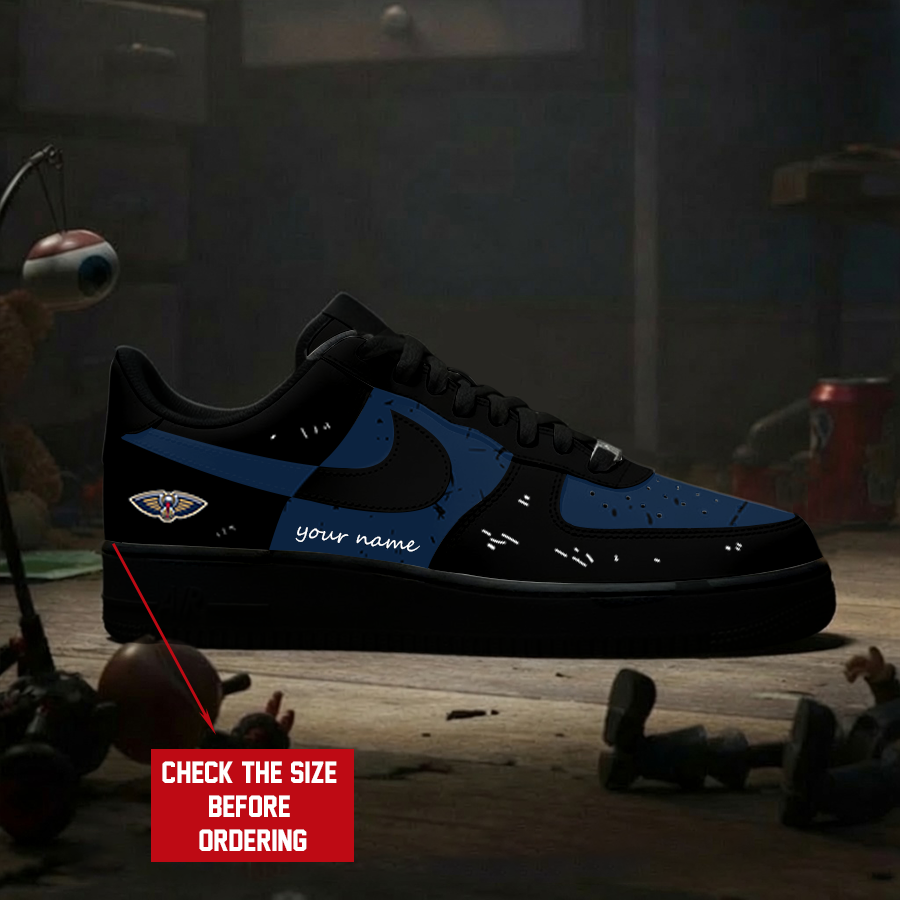 [SLAM DUNK DEAL] NEW CUSTOMIZED NBA30 NOP NEW ORLEANS PELICANS AF1 SHOES