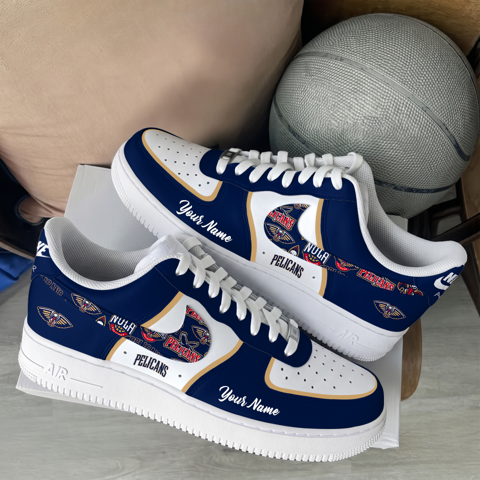 [SLAM DUNK DEAL] NEW CUSTOMIZED NBA30 NOP NEW ORLEANS PELICANS AF1 SHOES