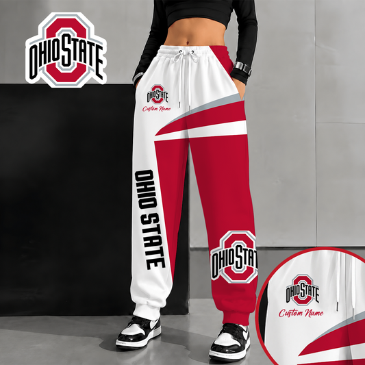 [SLAM DUNK DEAL] NEW CUSTOMIZED NCAA MAM30 OSB OHIO STATE BUCKEYES SWEATPANTS