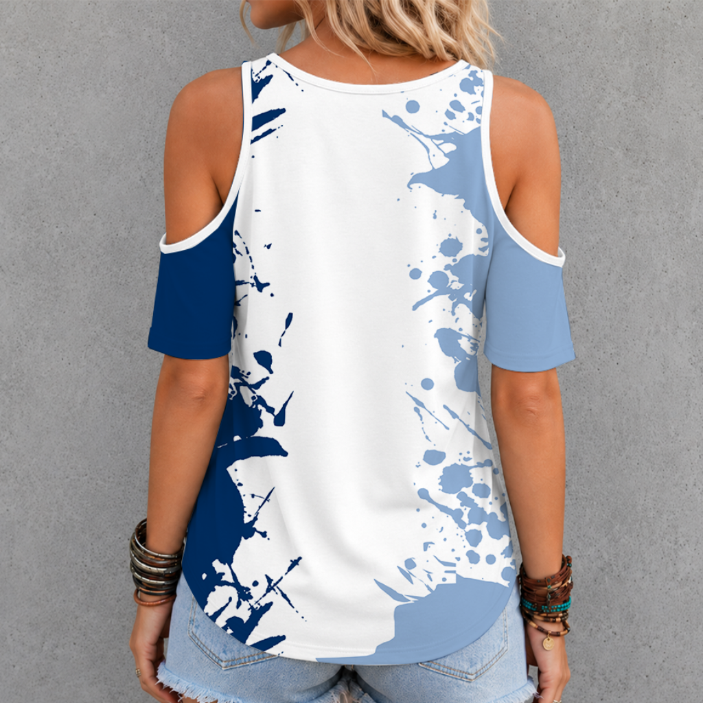 [GOAL DEAL] NEW CUSTOMIZED MLS30 SKC SPORTING KANSAS CITY CRISS CROSS V-NECK TOP