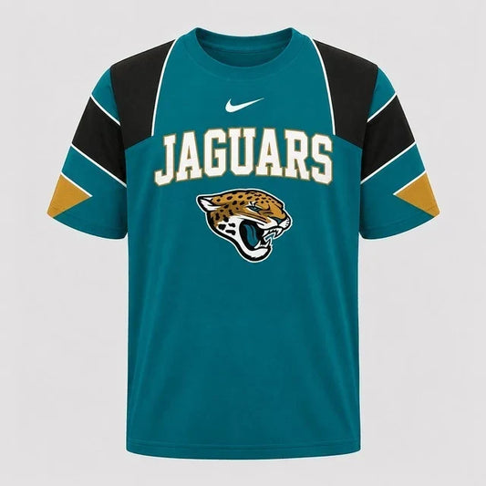 [TOUCHDOWN DEAL] NEW CUSTOMIZED NFL30 JSJ JACKSONVILLE JAGUARS UNISEX T-SHIRT