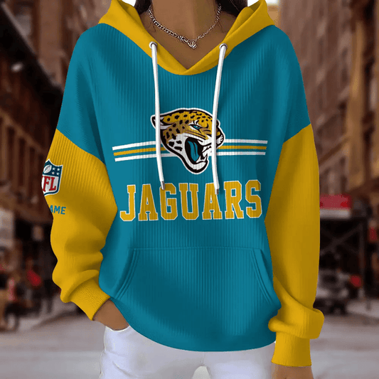[TOUCHDOWN DEAL] NEW CUSTOMIZED NFL30 JSJ JACKSONVILLE JAGUARS RIBBED HOODIE & SWEATSHIRT