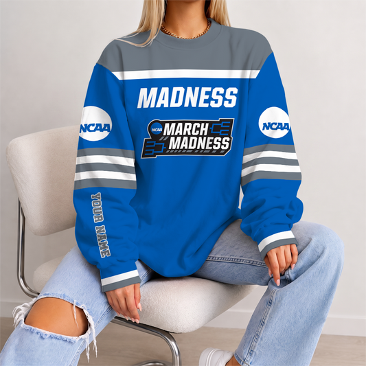 [SLAM DUNK DEAL] NEW CUSTOMIZED NCAA MAM31 MAM MARCH MADNESS STRAPPY UNISEX SWEATSHIRT